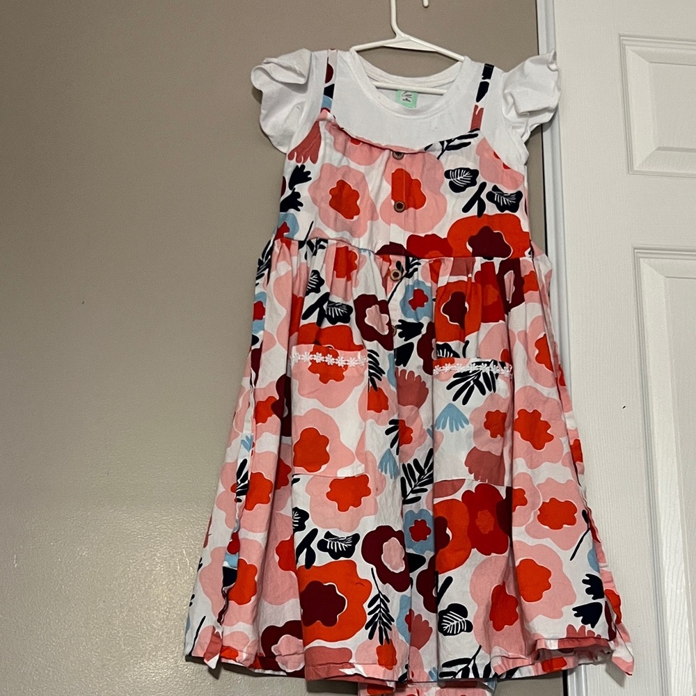Floral Kids Casual Dress